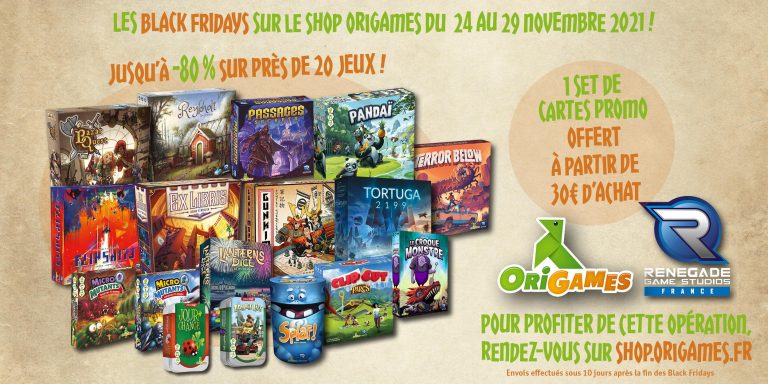 Les Black Fridays du 24 au 29 novembre 2021