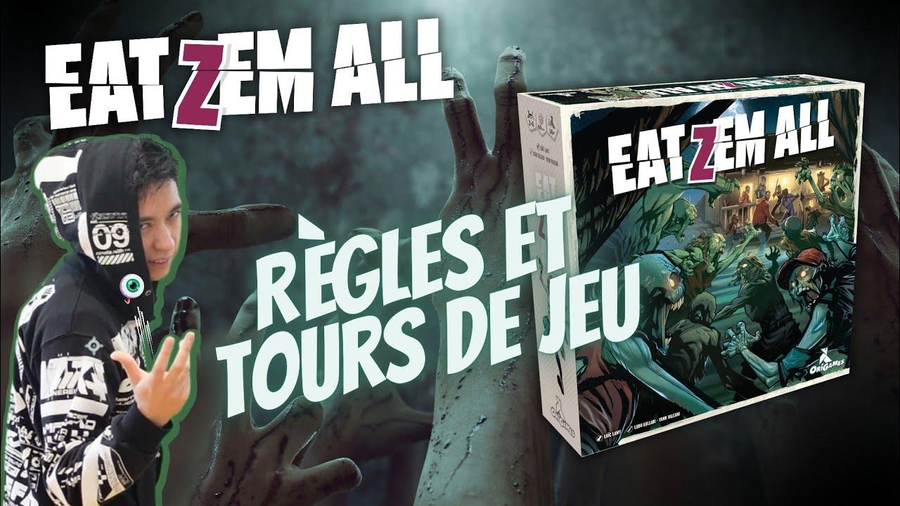 EAT ZEM ALL Origames Jeu de plateau et accessoires (ORI049) chez