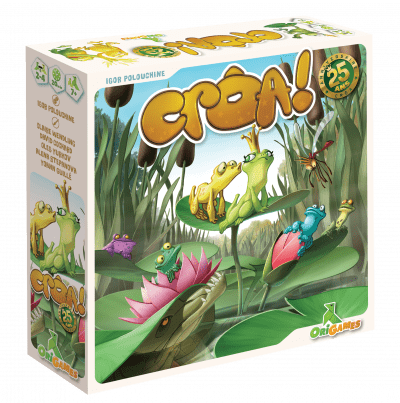 Boite du jeu Croa 25 ans