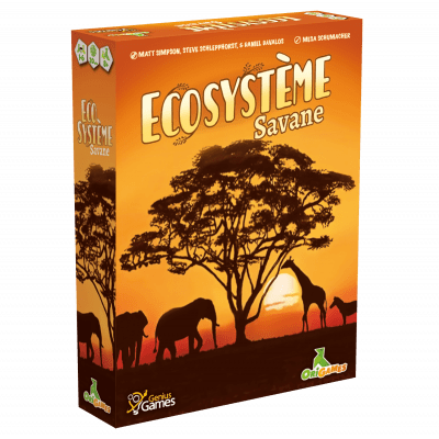 Boite du jeu Ecosystème Savane