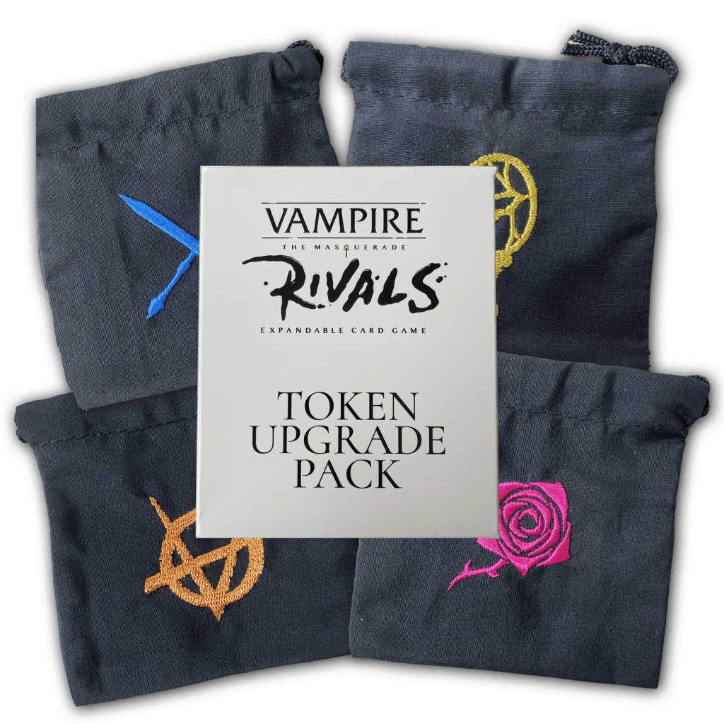 Vampire Rivals - Pack de 4 Sac à jetons & jetons améliorés