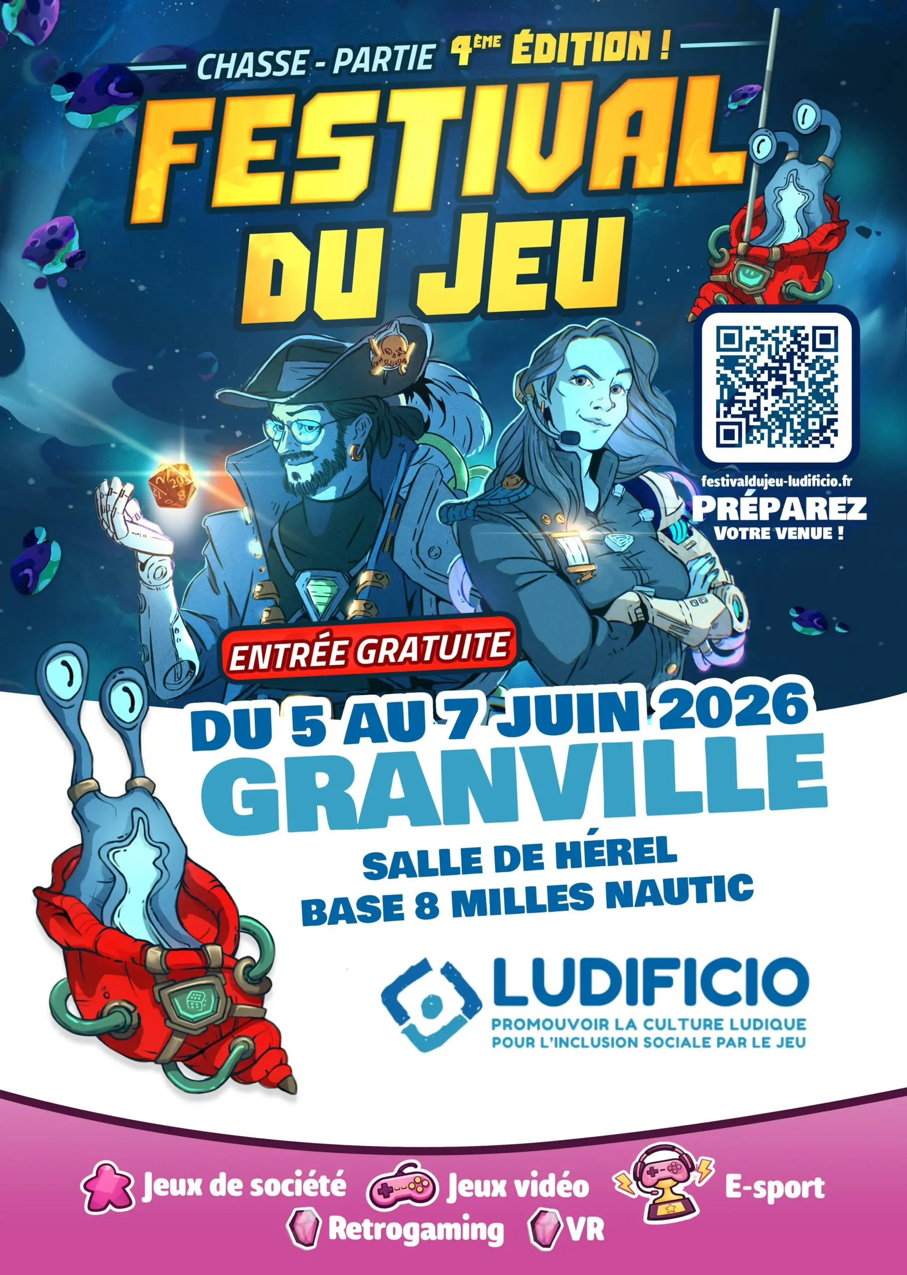 CHASSE-PARTIE, 50400